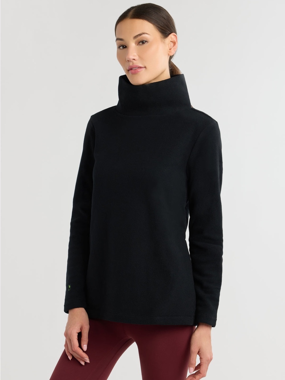 Dudley Stephens Vello Fleece Cobble Hill Turtleneck